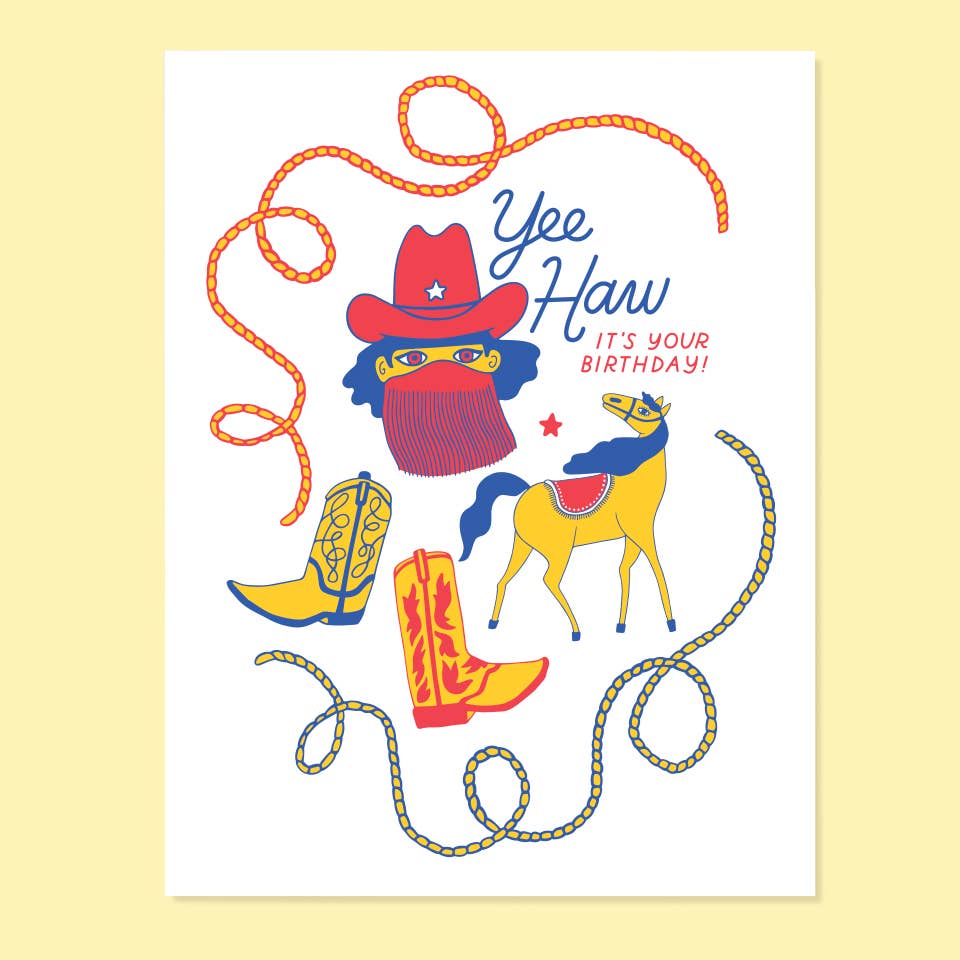 The Good Twin | Yeehaw Bday Card