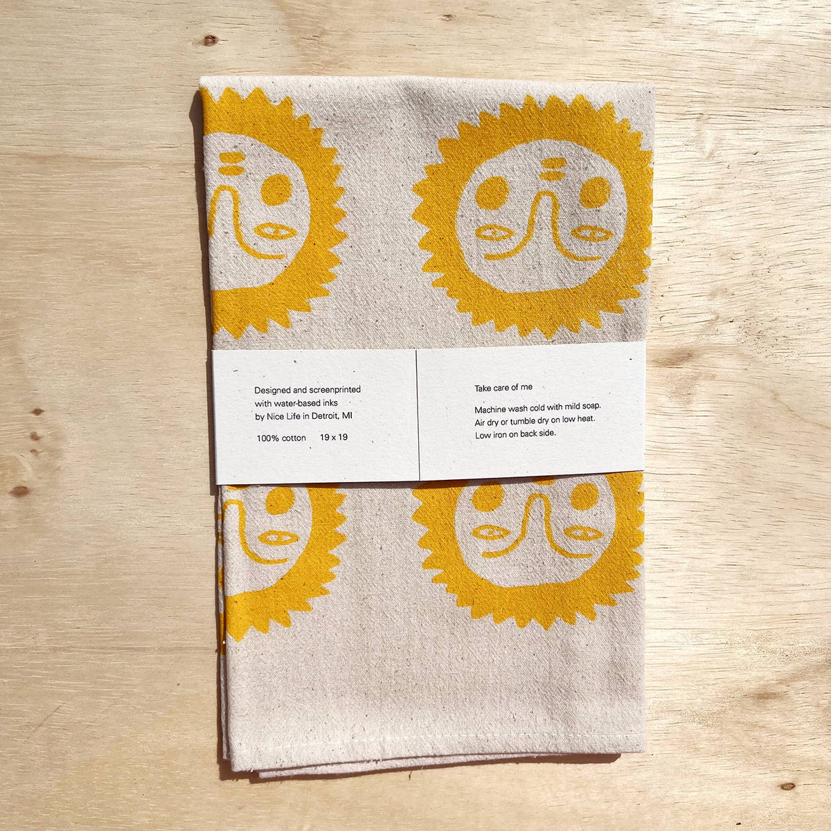 Sun tea towel | Nice life