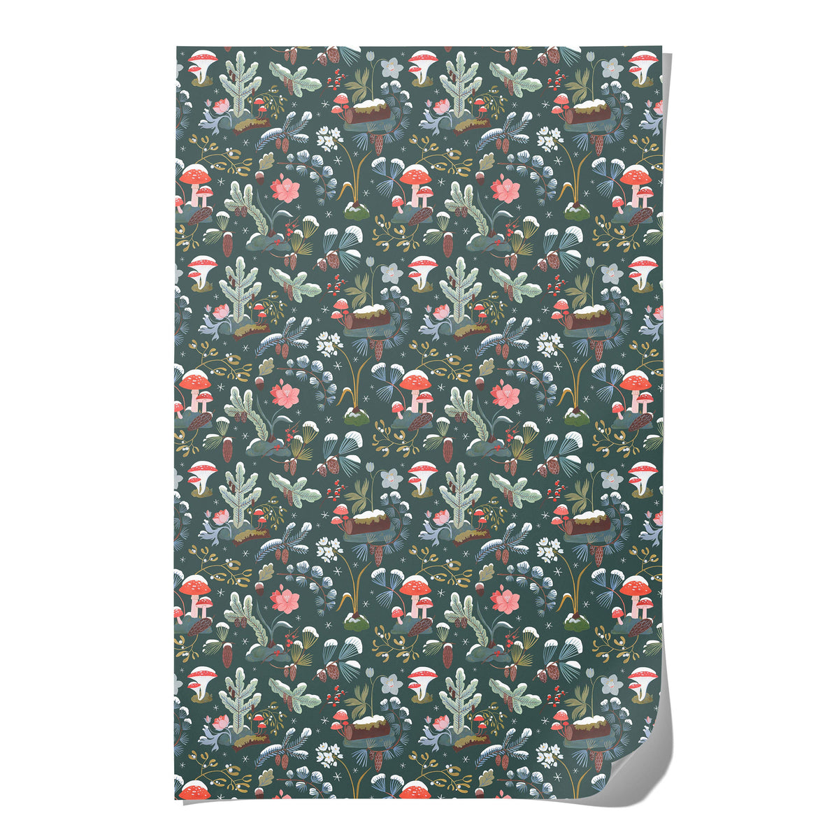 Red Cap Cards | Holiday Moss holiday wrapping paper