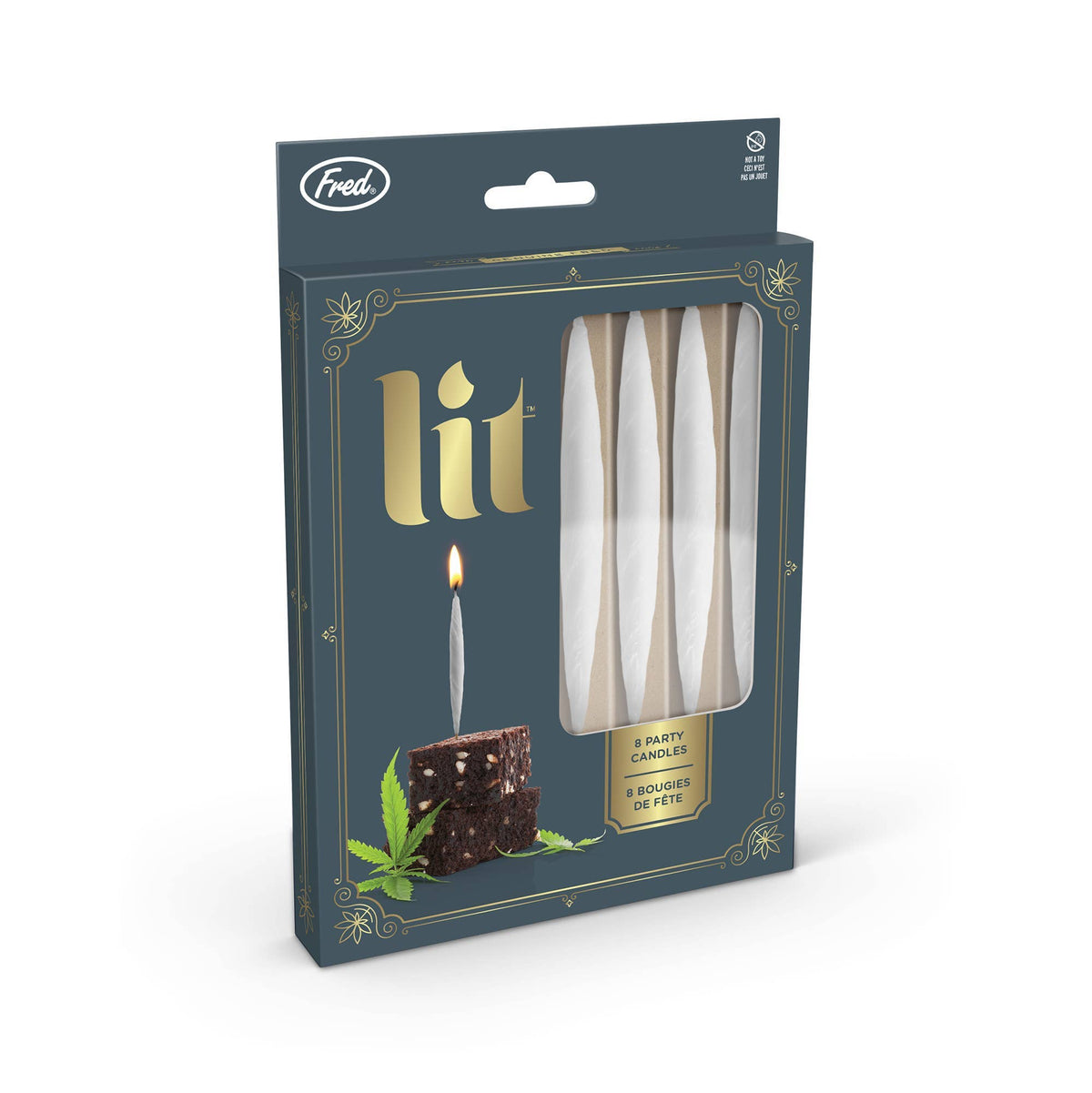 LIT! - Joint Birthday Candles - Set of 6 | Fred & Friends