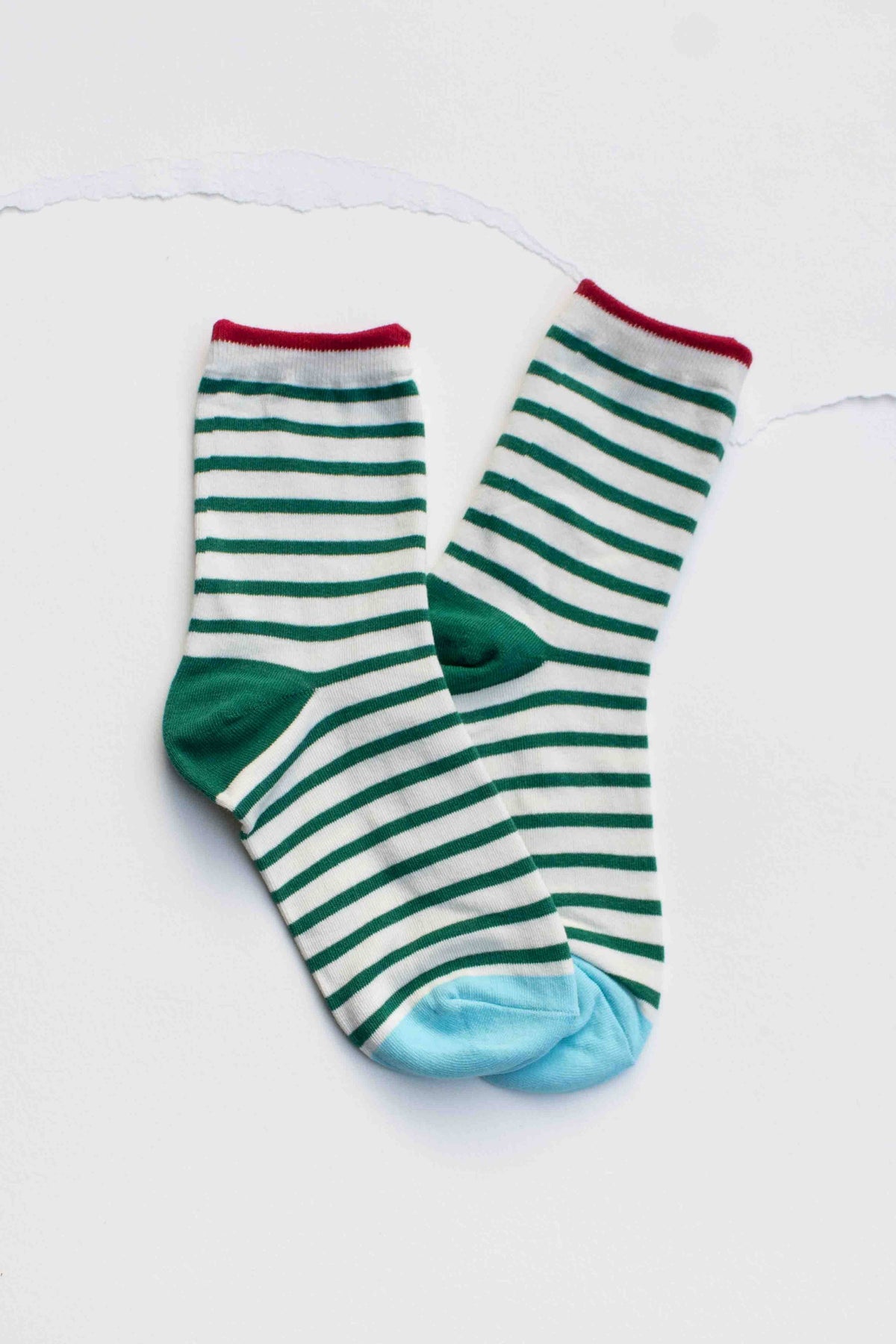 Classic Stripe Cotton Socks - Tiepology
