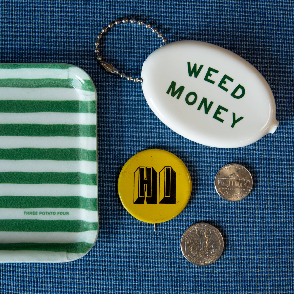 Weed Money Coin Pouch | Three Potato Four