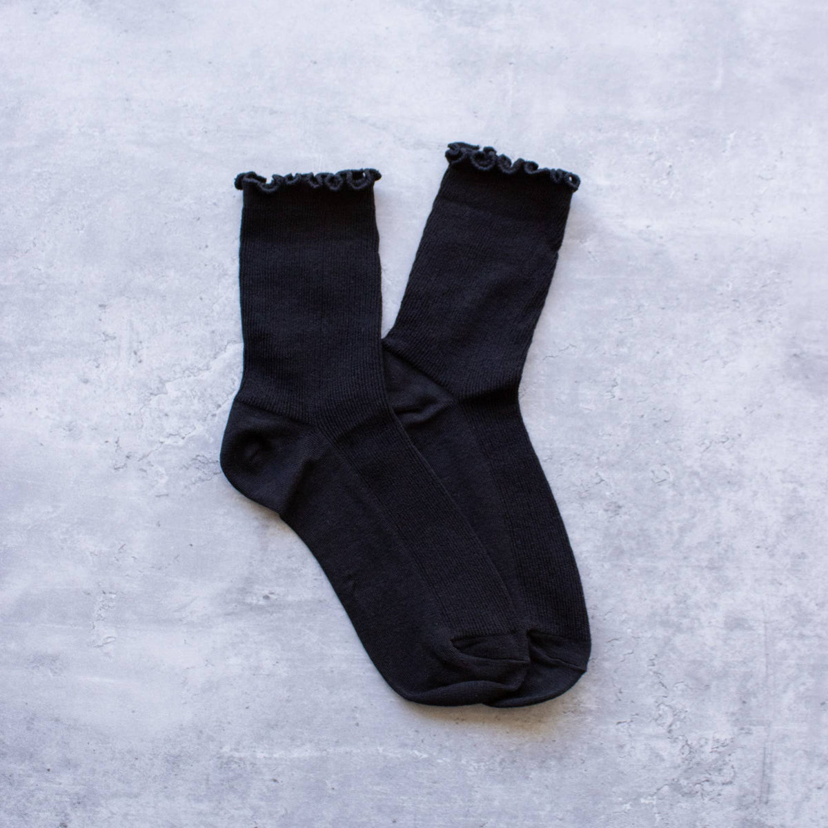 Wednesday Ruffle Socks - Tiepology
