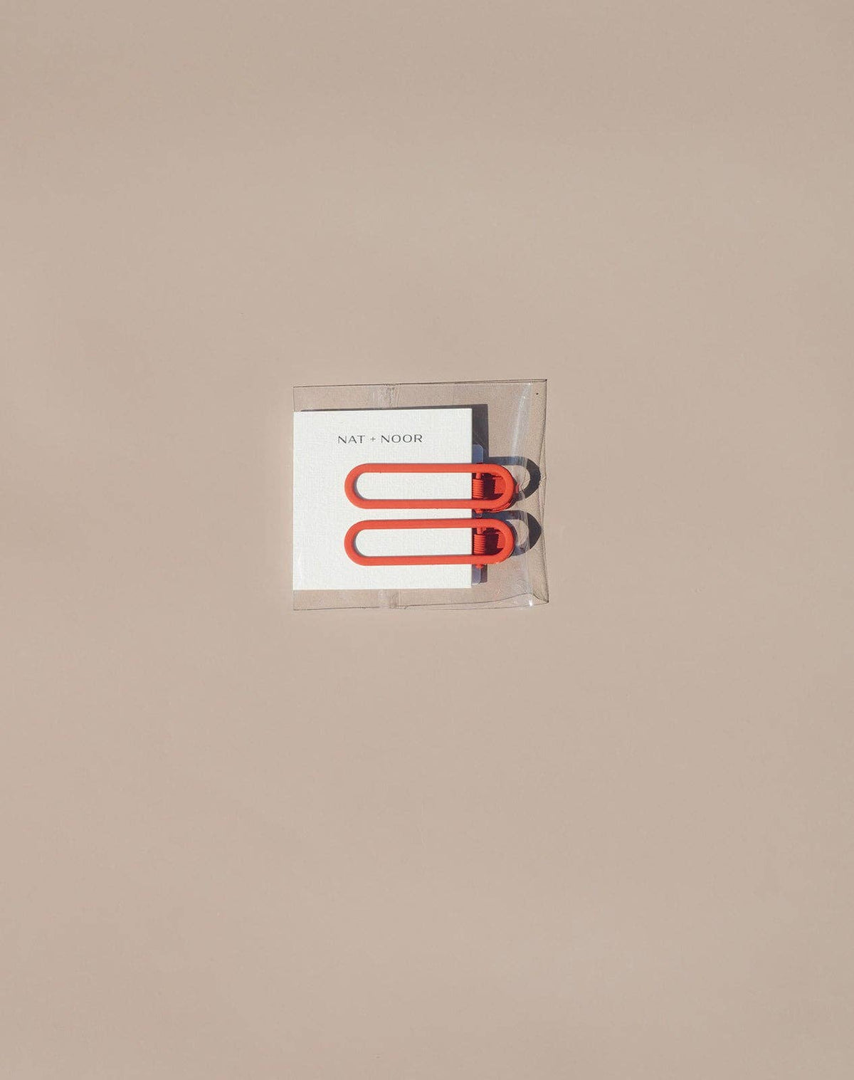 Rio Metal Hair Clips | Set of Two | Heirloom Tomato