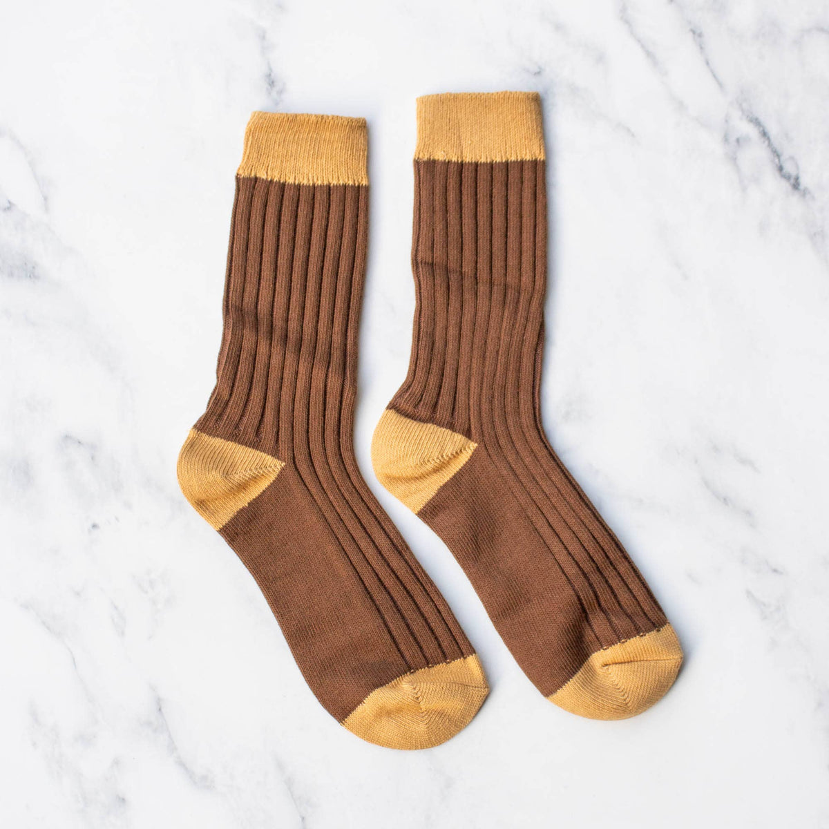 Tiepology | Women's 2 Tone Jacquard Casual Socks