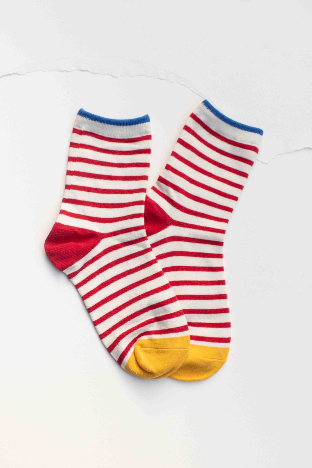 Classic Stripe Cotton Socks - Tiepology
