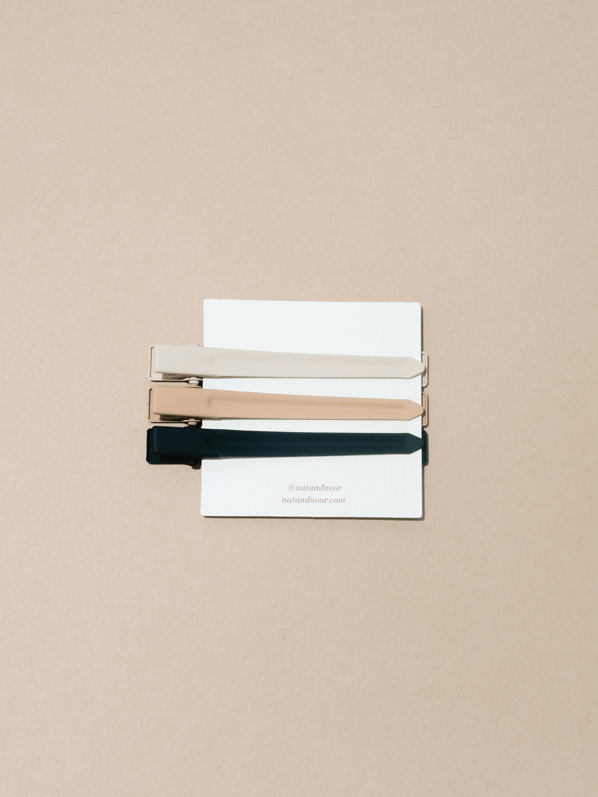Yarrow | Alligator Hair Clips | Assorted | Metal Hair Pins | NAT + NOOR