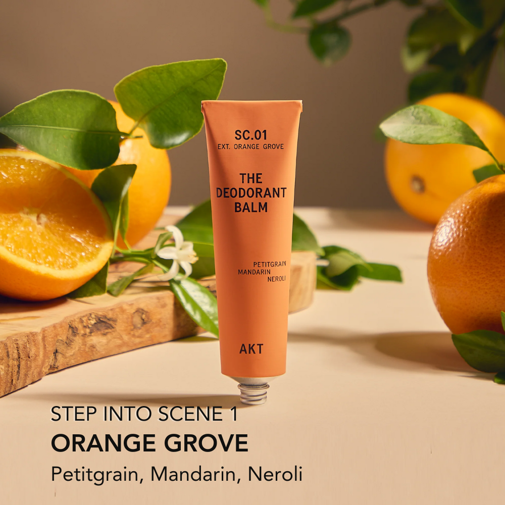 AKT | Orange Grove Deodorant Balm SC.01  - aluminum-free, vegan