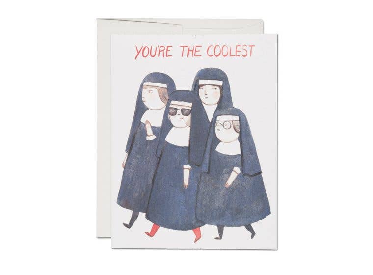 Nuns friendship | Red Cap Cards