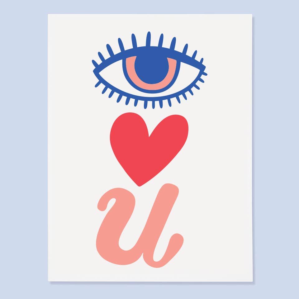 The Good Twin | Eye Heart U Card