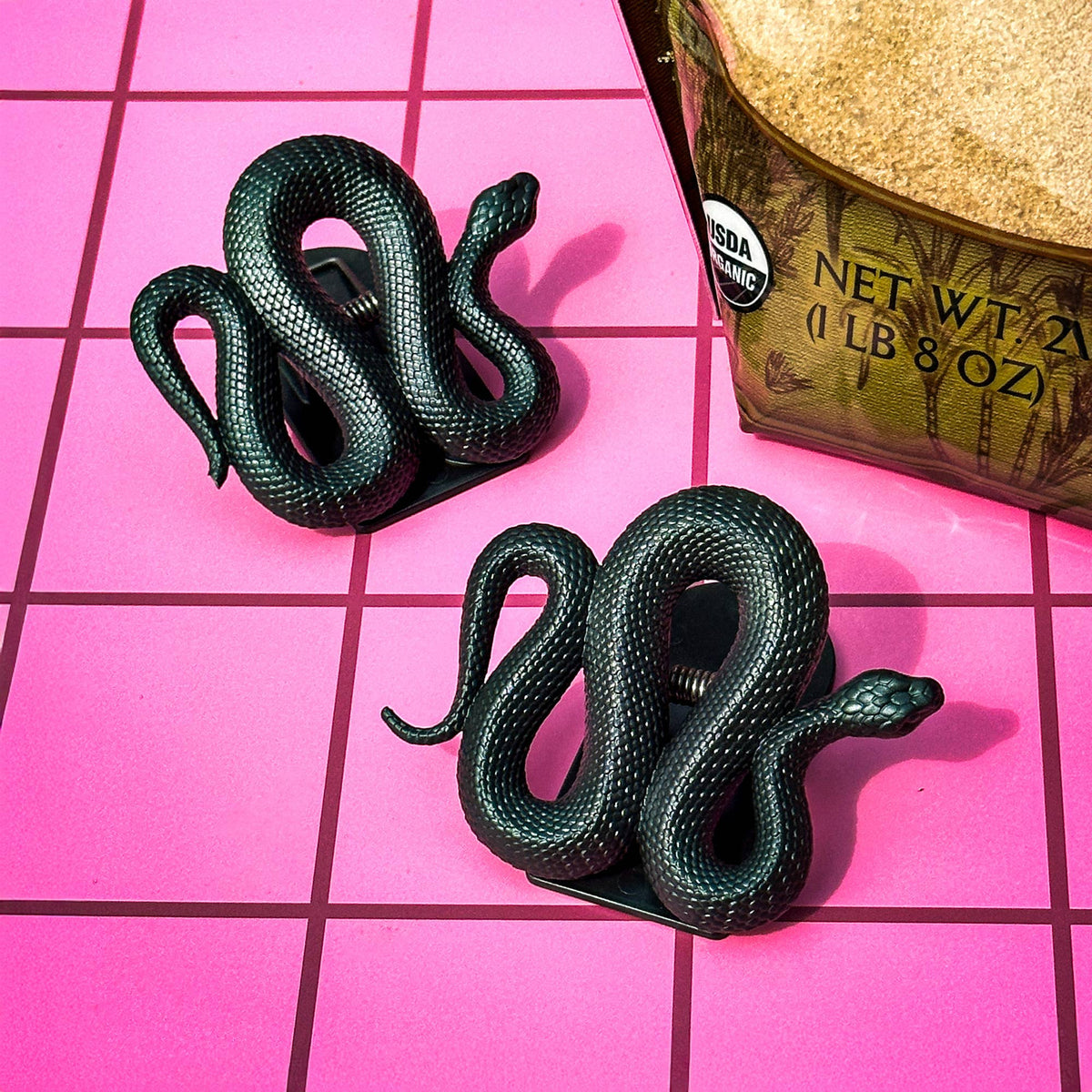 SSSSNACK ATTACK - Snake Bag Clips | Fred & Friends