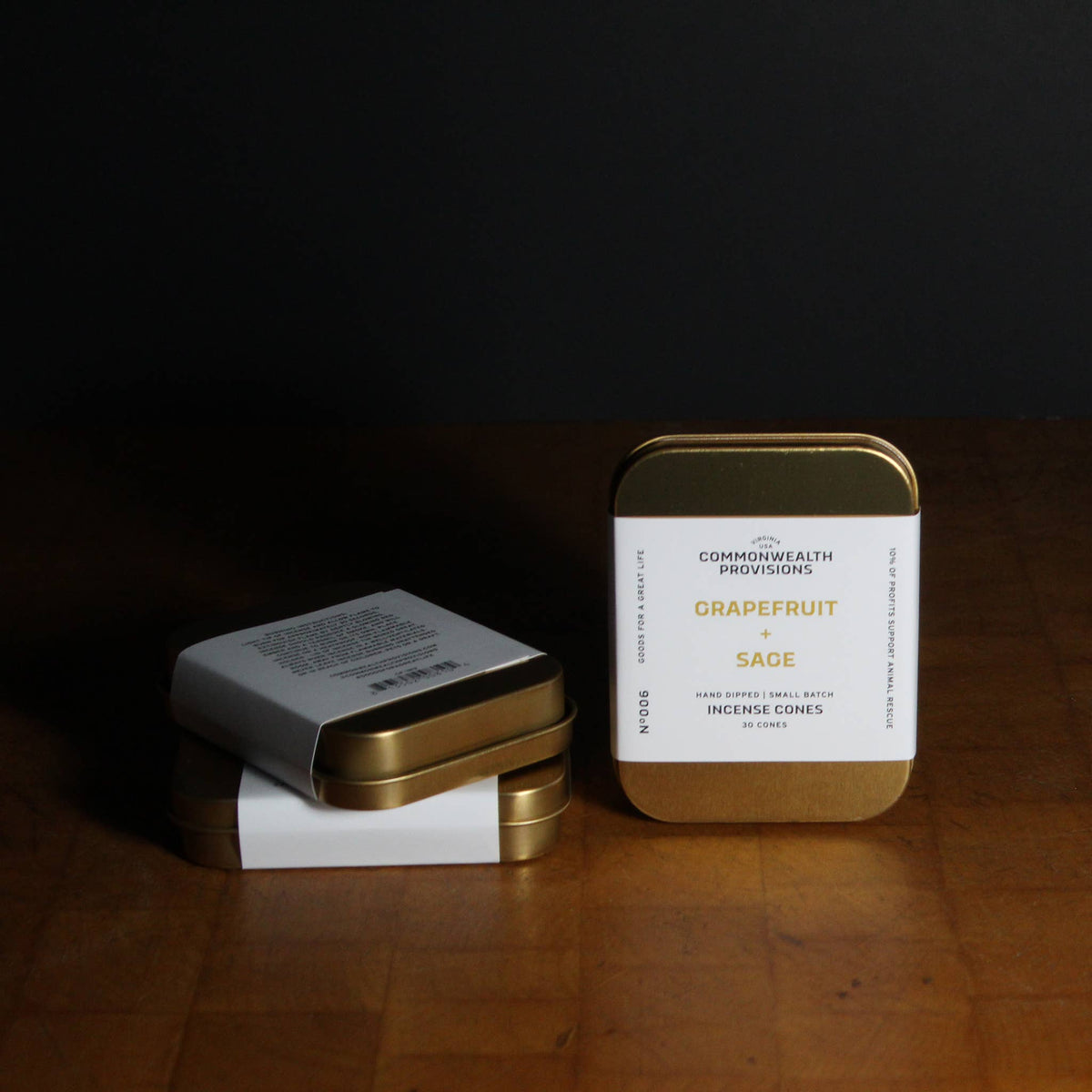 Commonwealth Provisions | Incense Cones - Grapefruit + Sage
