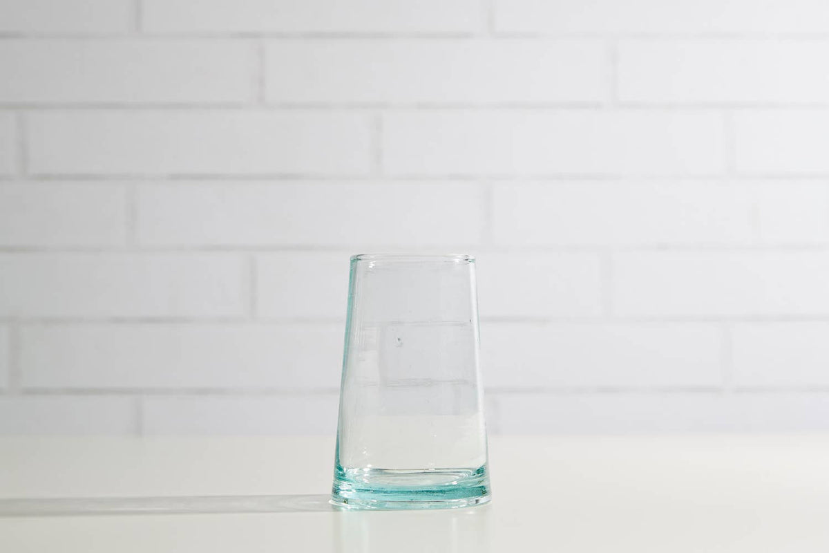 Clear Cone Moroccan Glassware Large | Verve Culture