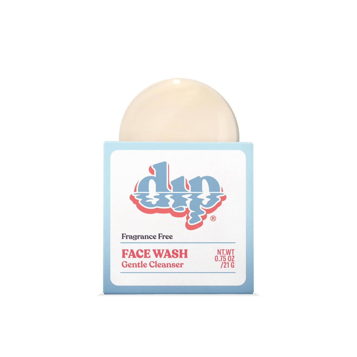 Dip Face Wash Gentle Cleansing Bar - Fragrance Free