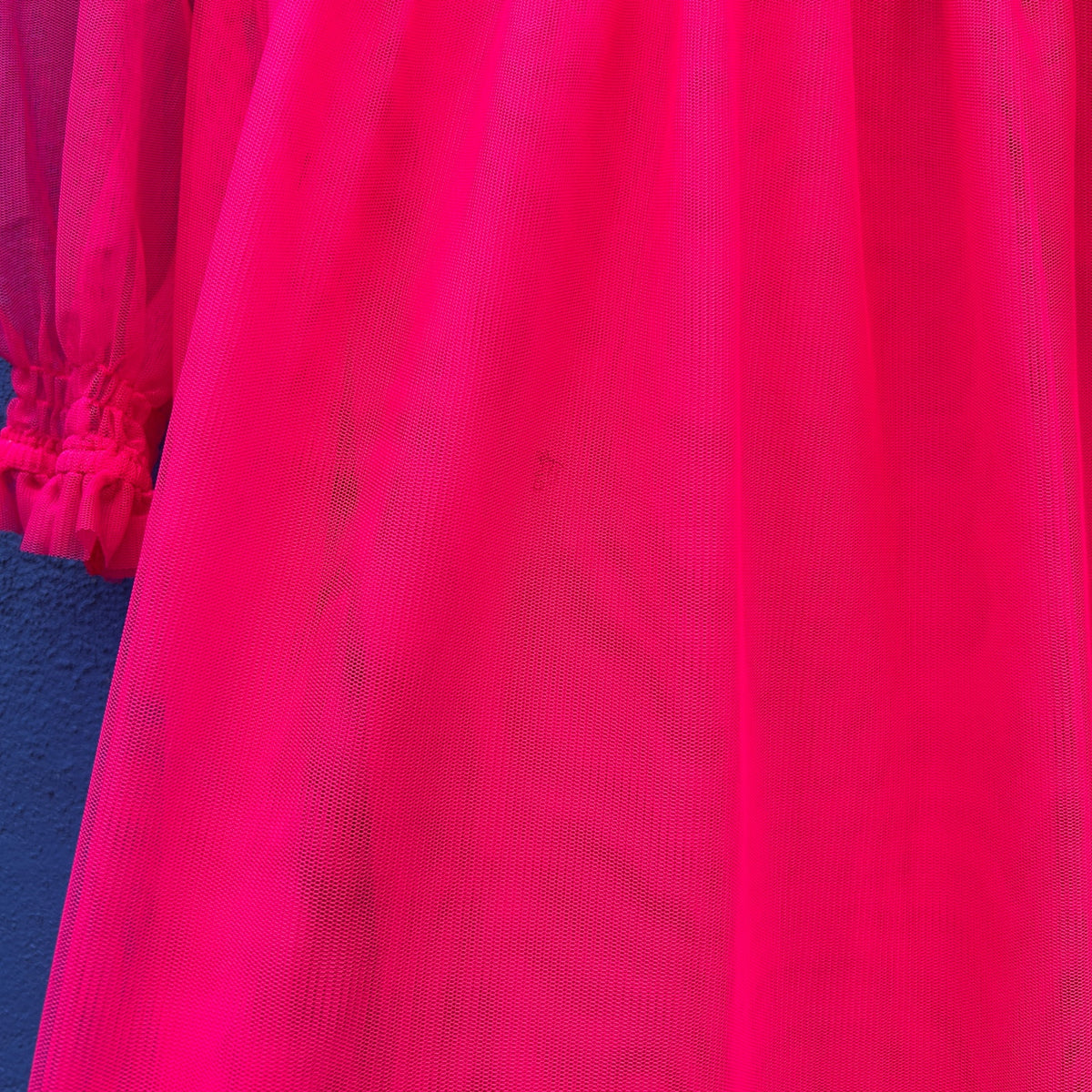 divided hot pink vintage nighty babydoll dress