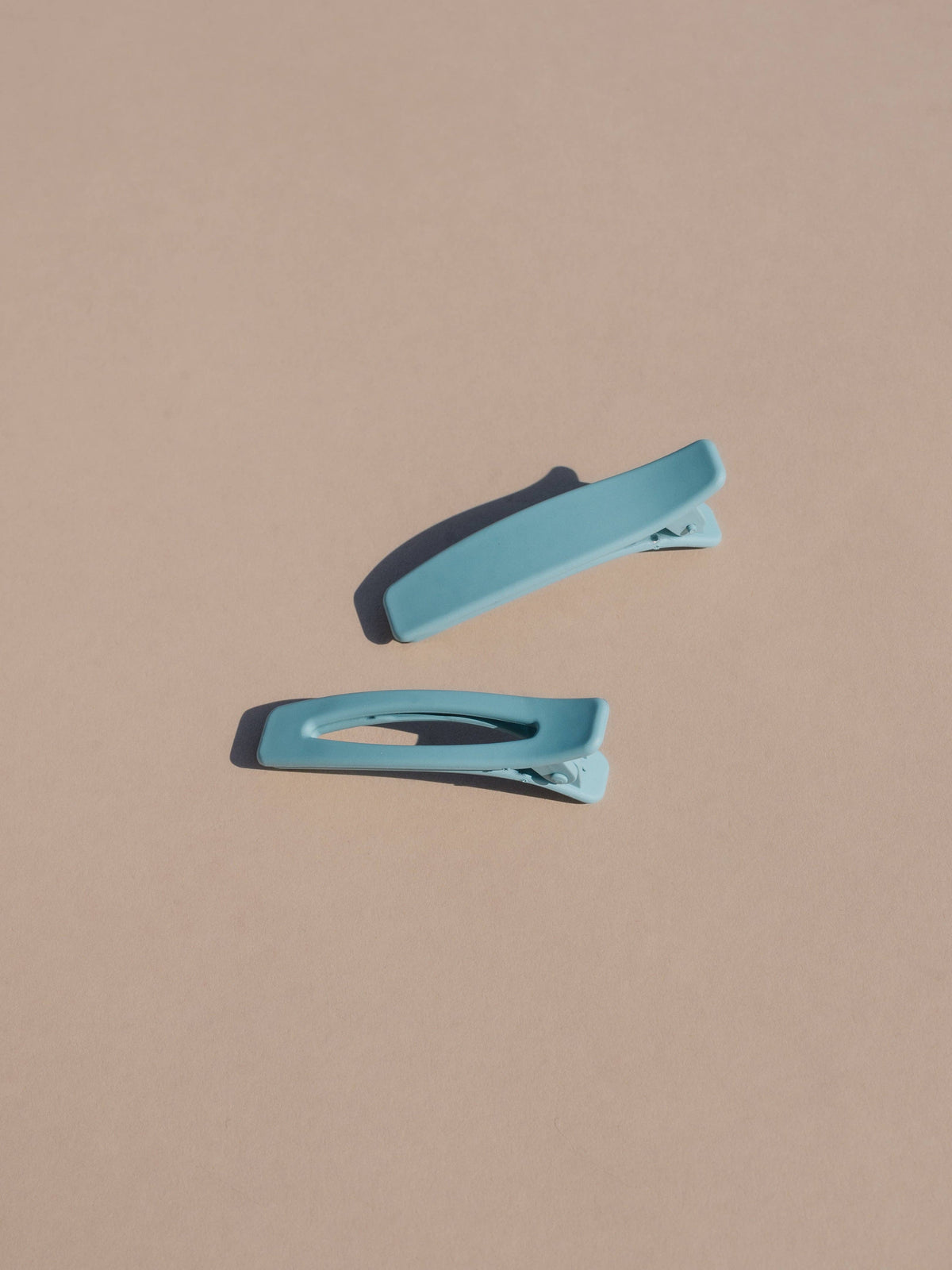 Lani | Alligator Hair Clips | Dusty Blue | NAT + NOOR