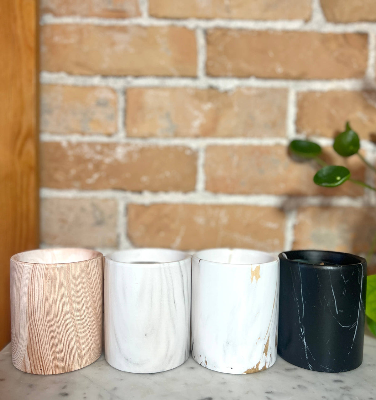 Biophilia: Wood/Ceramic Hinoki Scented Candle | The Sacred Wild Candle Co