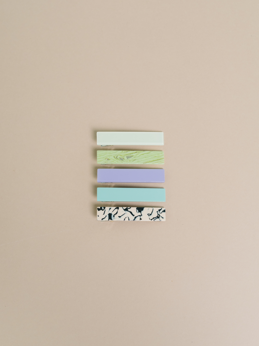 Flora | Alligator Hair Clips | NAT + NOOR
