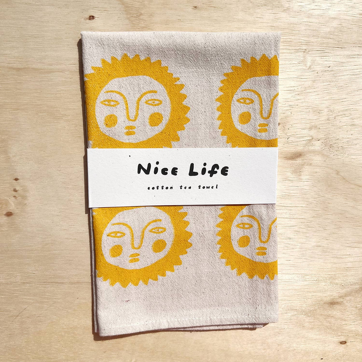 Sun tea towel | Nice life