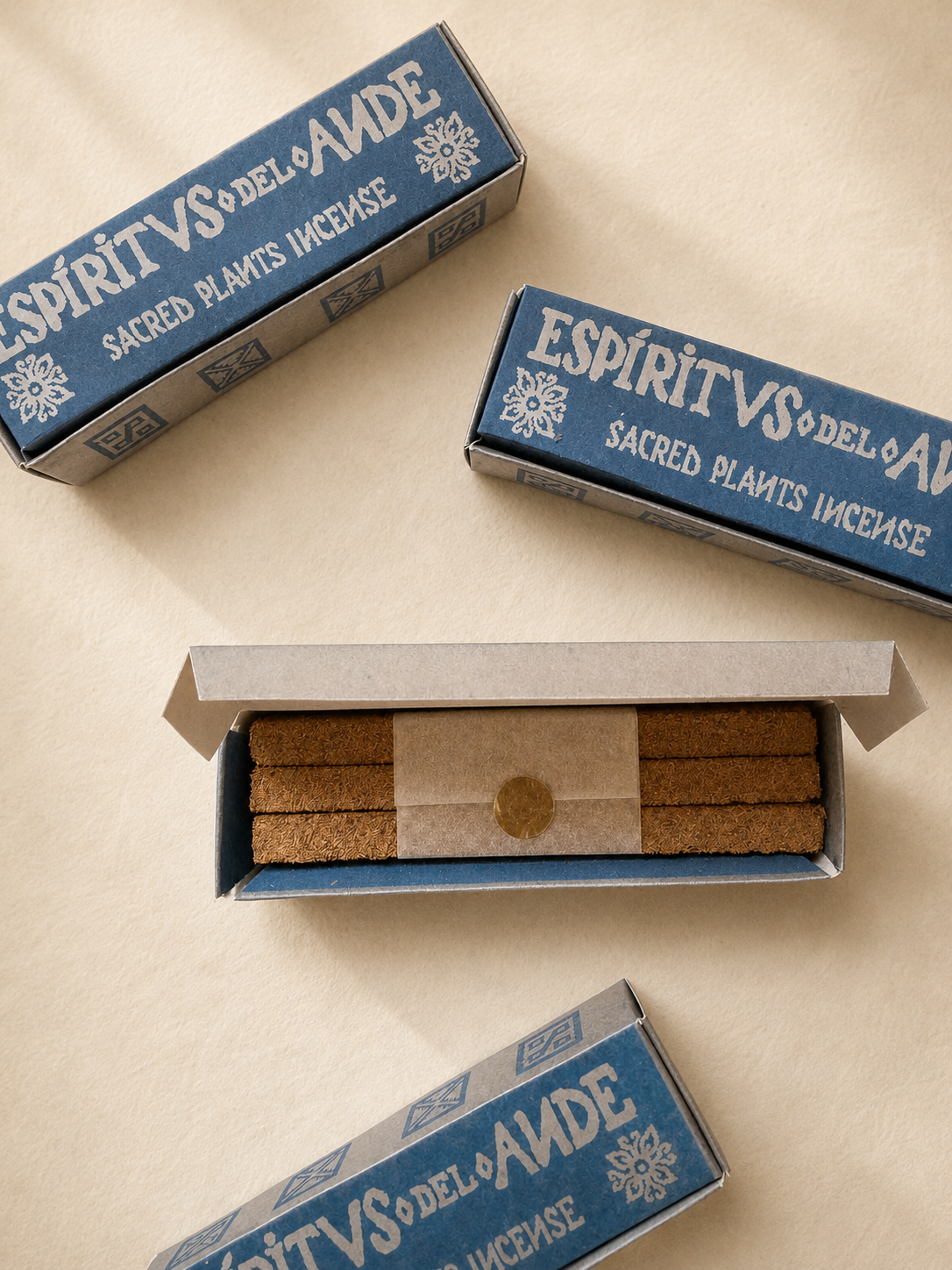 Copal + Palo Santo Incense Bars — Espíritus del Ande | Cosmic Provisions