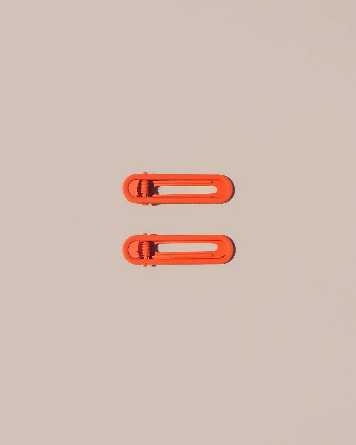 Rio Metal Hair Clips | Set of Two | Heirloom Tomato