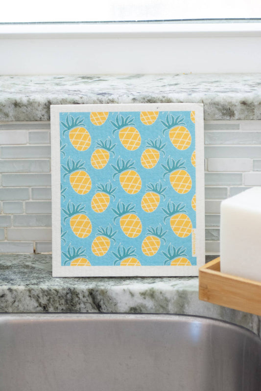 WASHCLOUD® ROYAL PINEAPPLE™ Swedish Dish Cloth - No Tox Life