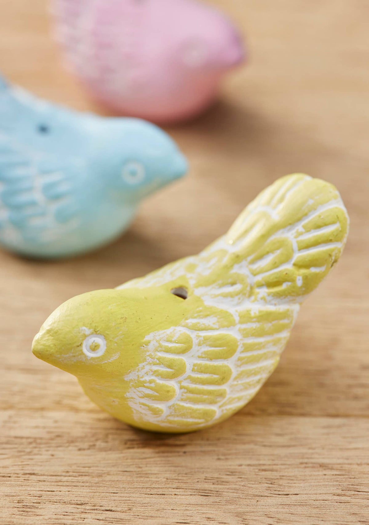 Bird Handpainted Terracotta Incense Holder | Namaste