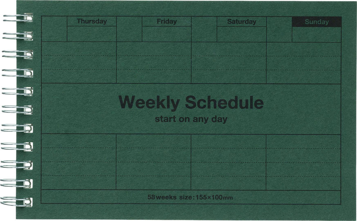 Mark's INC | Dayfree Weekly Schedule