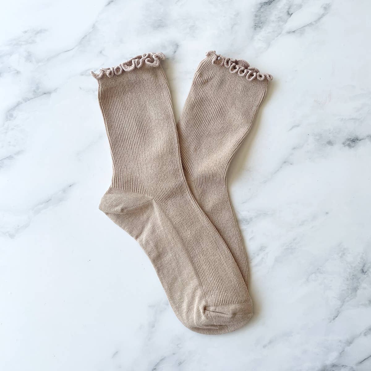 Wednesday Ruffle Socks - Tiepology