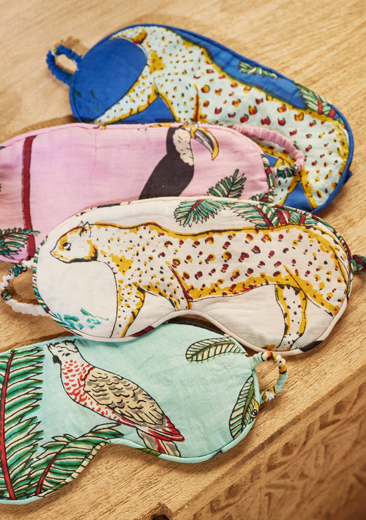 Namaste | Jungle Print Eye Mask