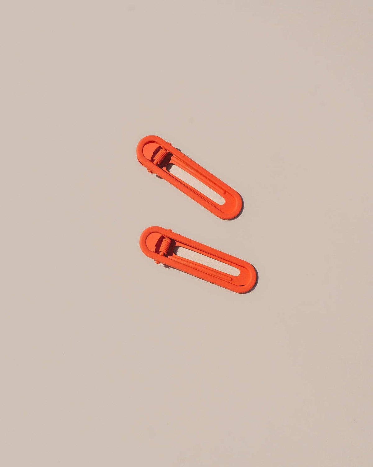 Rio Metal Hair Clips | Set of Two | Heirloom Tomato