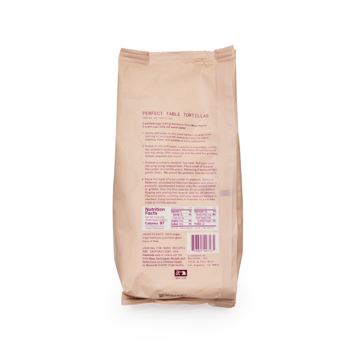 Heirloom White Corn Masa Harina | Masienda