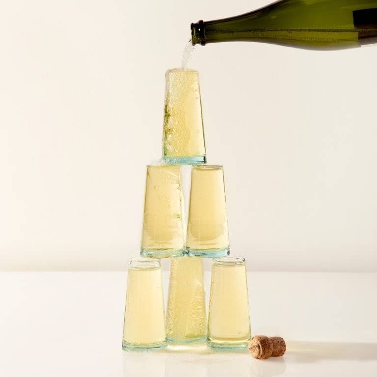 Moroccan Cone Champagne Glasses | Verve Culture