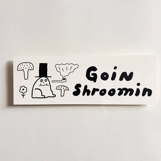 Nice life | Goin Shroomin' bumper sticker