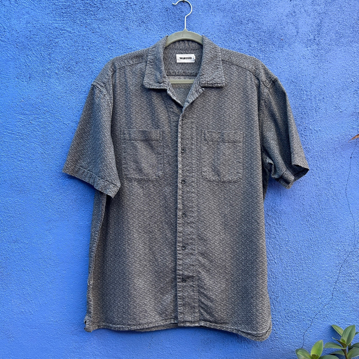 taylor stitch gray button up