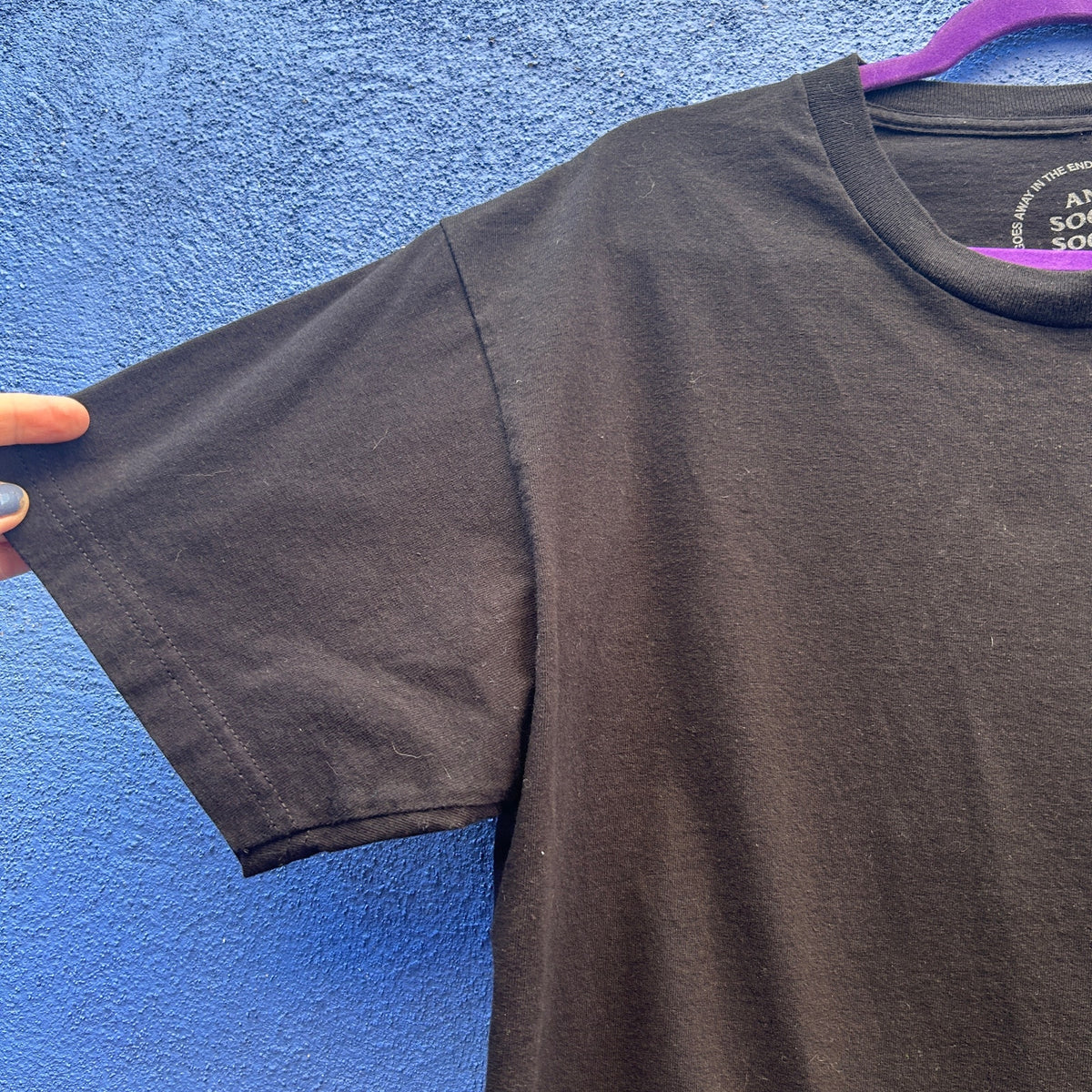 antisocial social club black tee