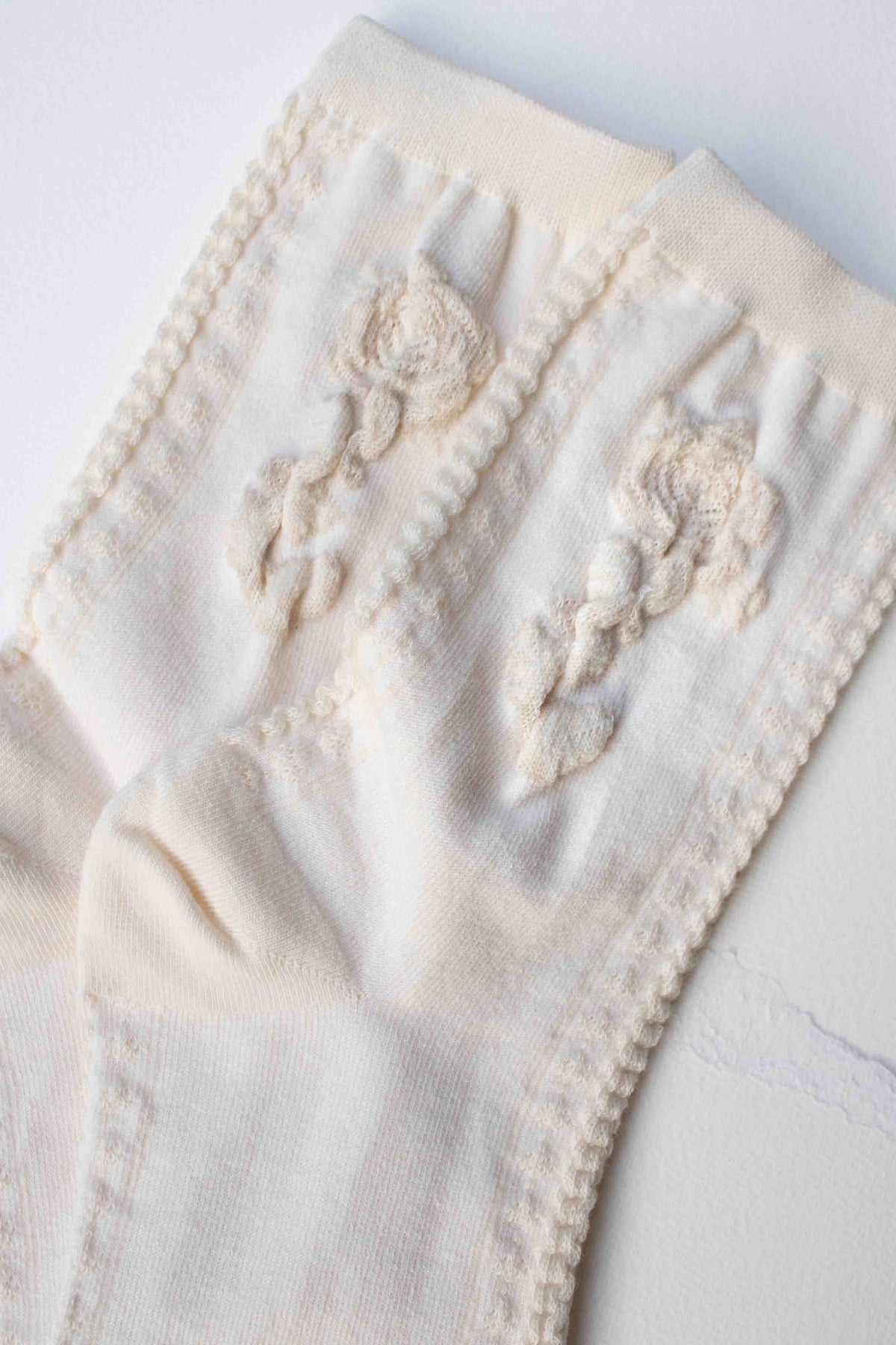 Rose Cotton Blend Socks | Tiepology