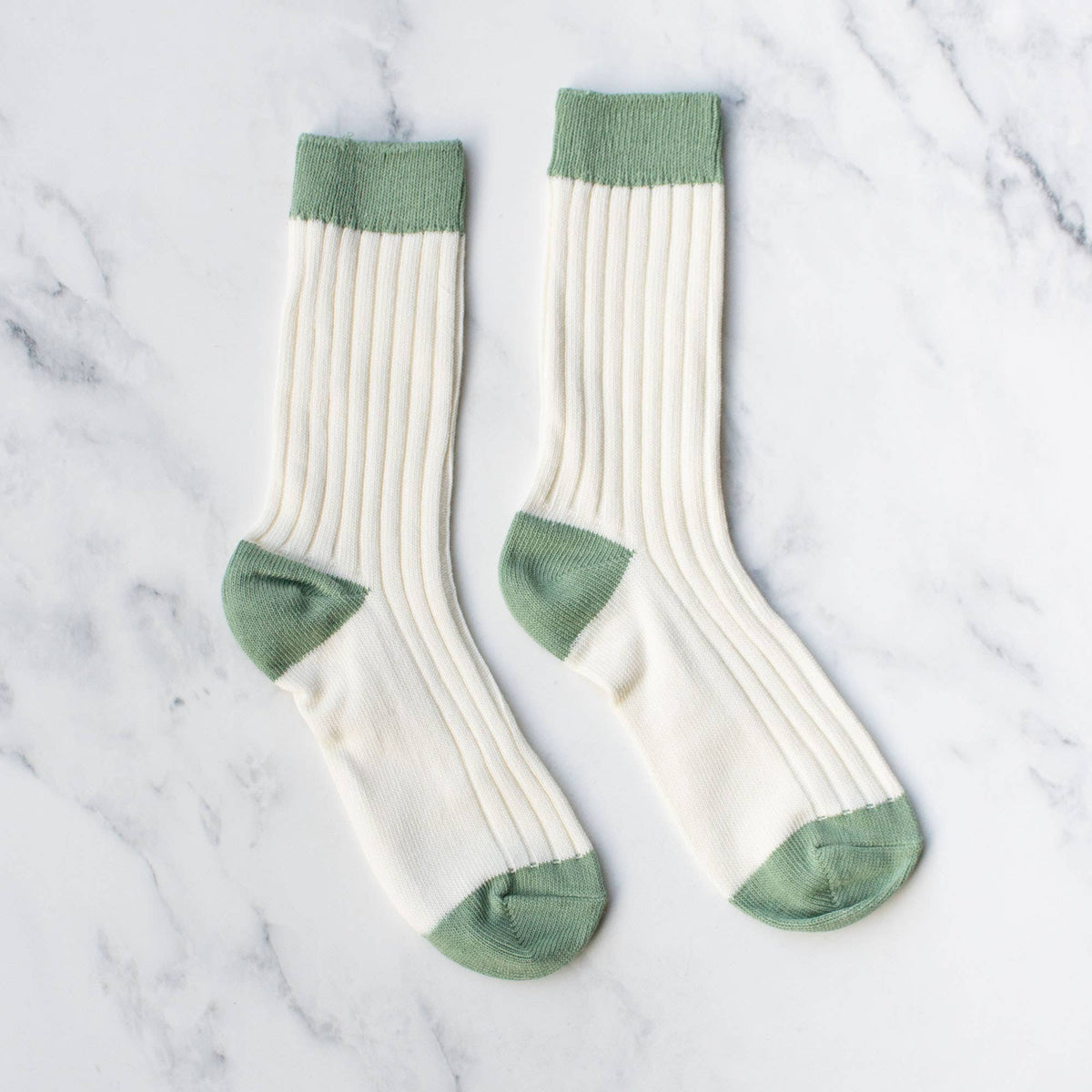 Tiepology | Women's 2 Tone Jacquard Casual Socks