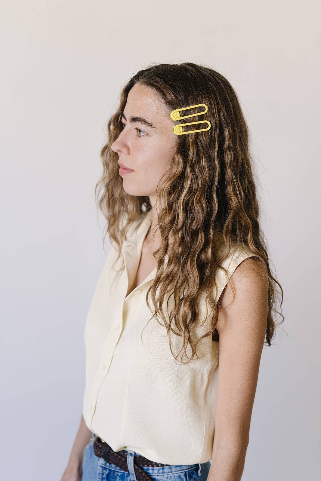 Rio Metal Hair Clips | Set of Two | Heirloom Tomato