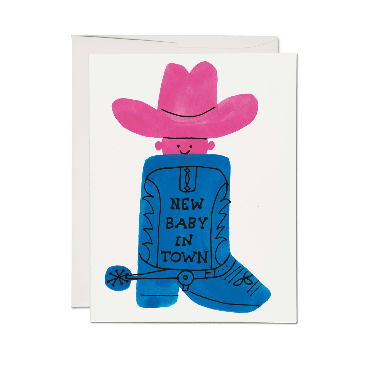 Boot Baby | Red Cap Cards