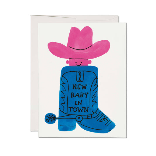 Boot Baby | Red Cap Cards