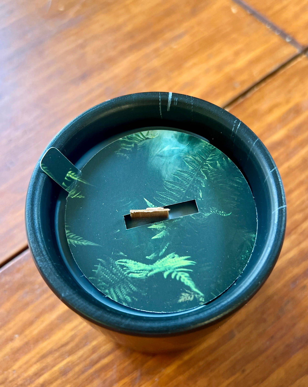 Biophilia: Black Marble /Ceramic Forest Floor Scented Candle | The Sacred Wild Candle Co