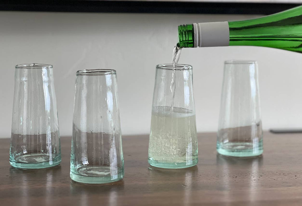Moroccan Cone Champagne Glasses | Verve Culture