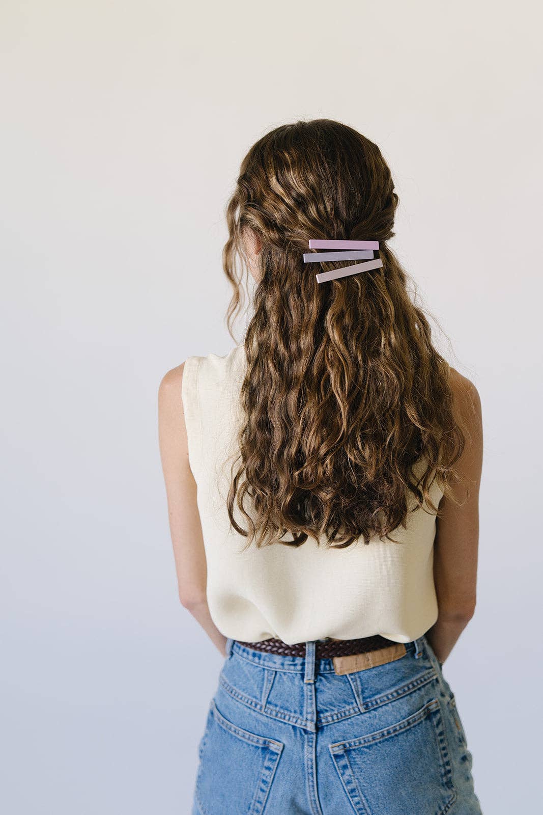 Evie Metal Acetate Hair Clips | Set of 3 | Zest Color
