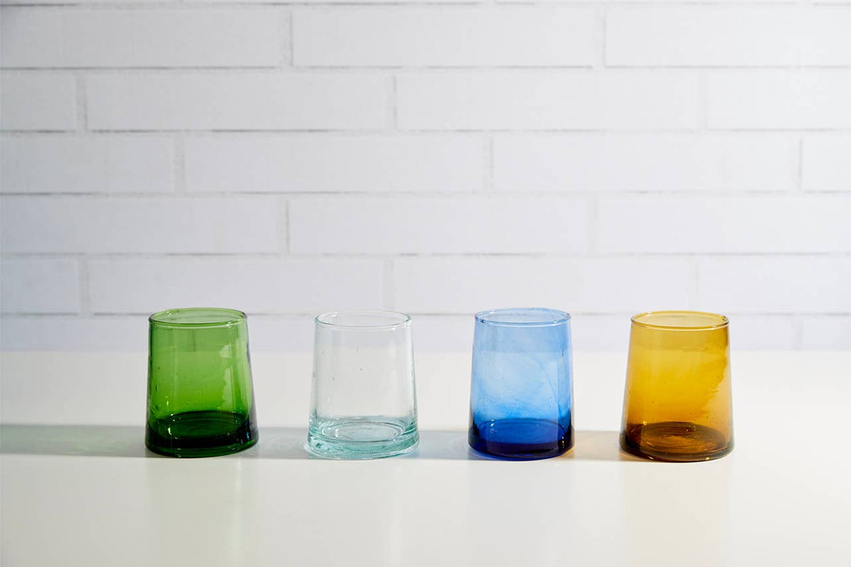 Amber Cone Moroccan Glassware Small | Verve Culture