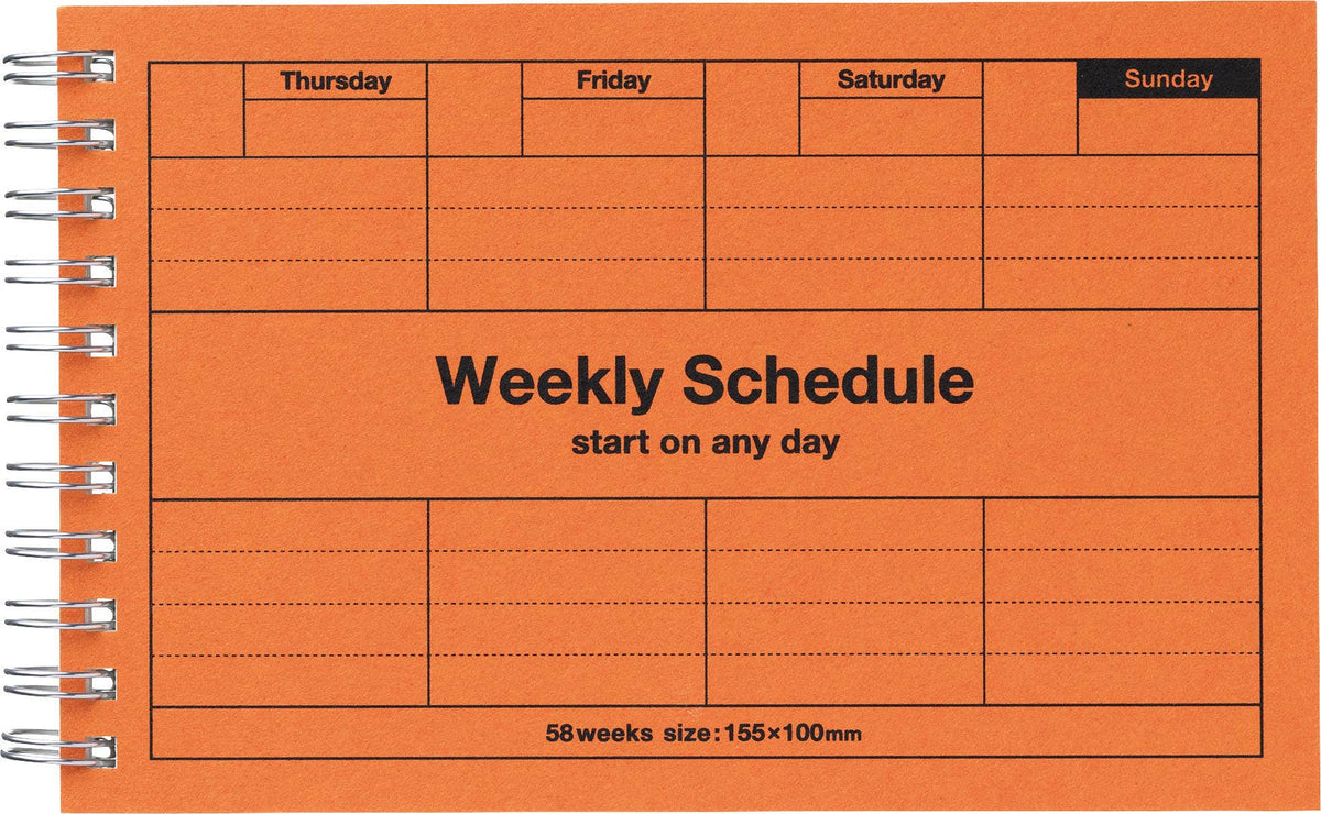 Mark's INC | Dayfree Weekly Schedule