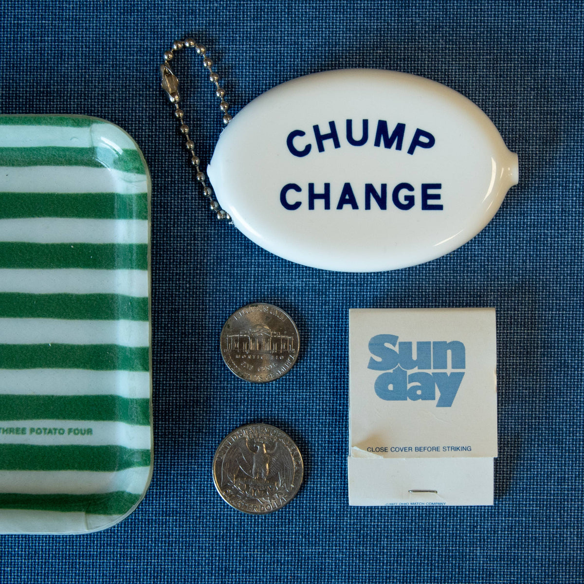 Chump Change Coin Pouch | Three Potato Four