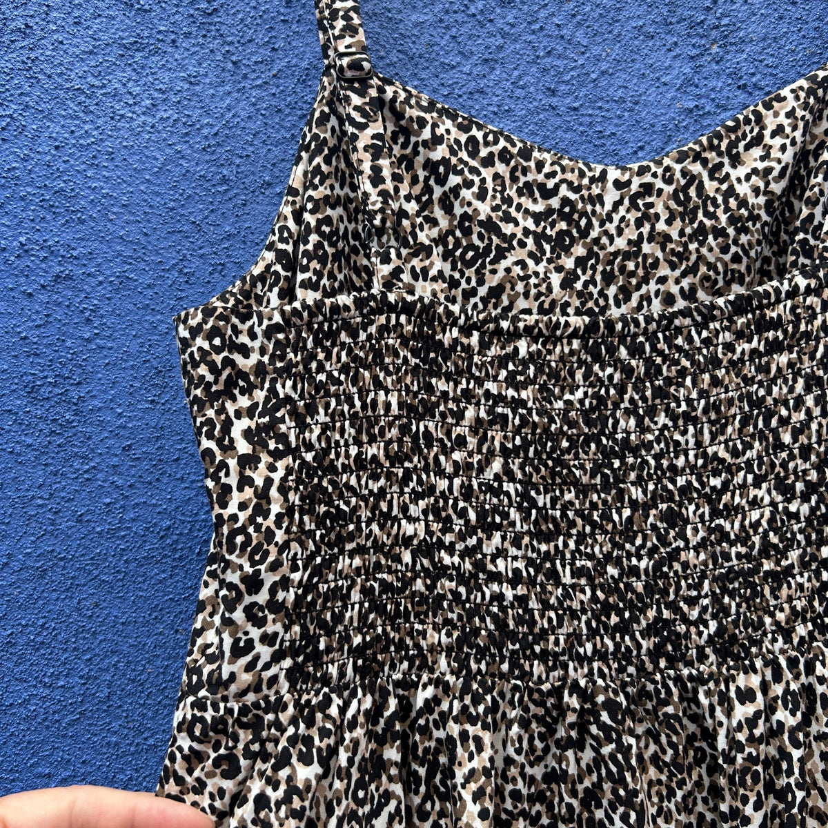 old navy animal print tank dress - NWT