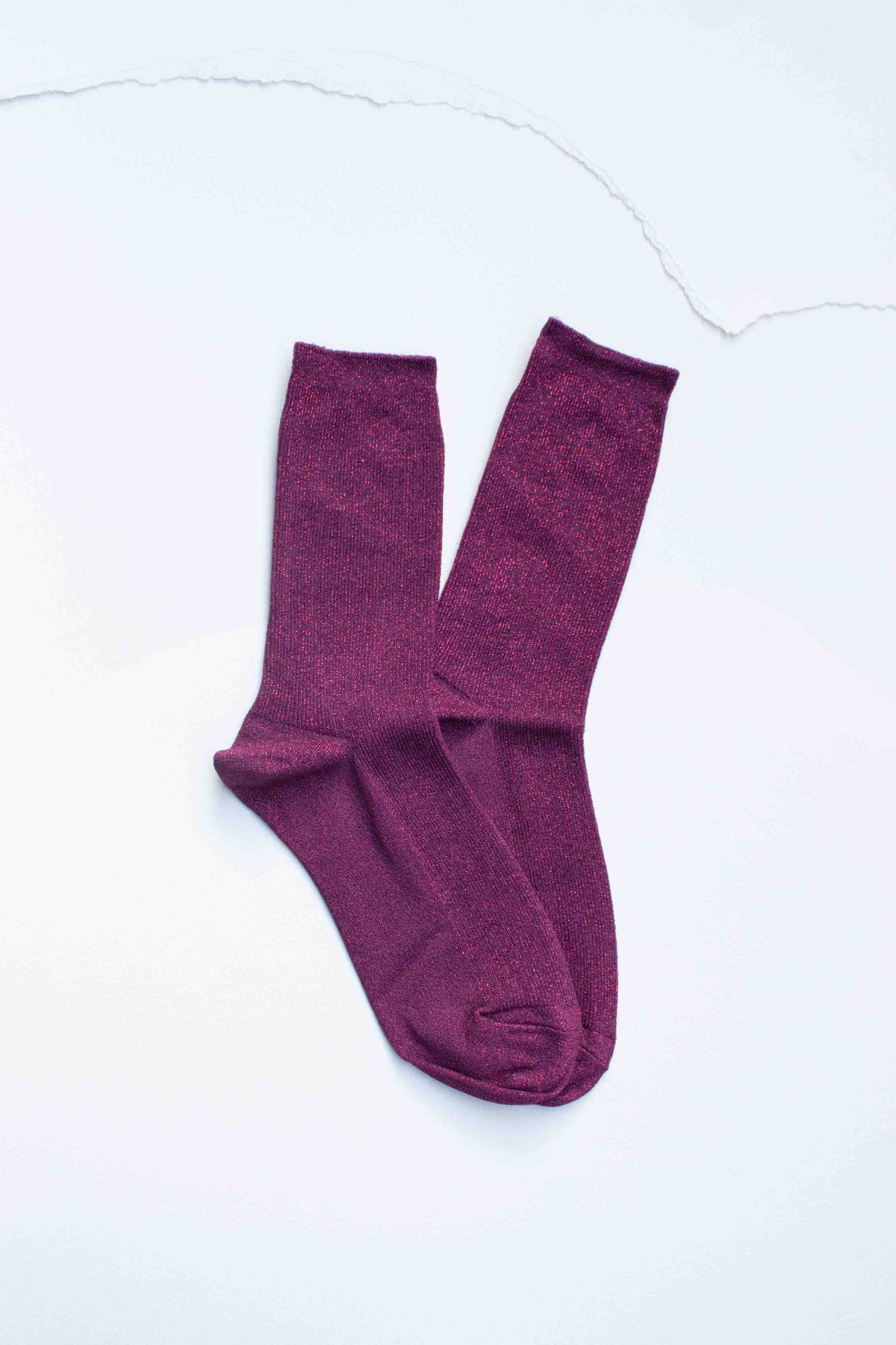 Modal Blend Glitter Socks | Tiepology