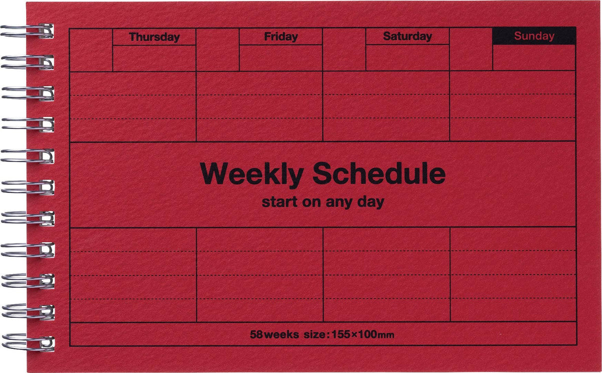 Mark's INC | Dayfree Weekly Schedule